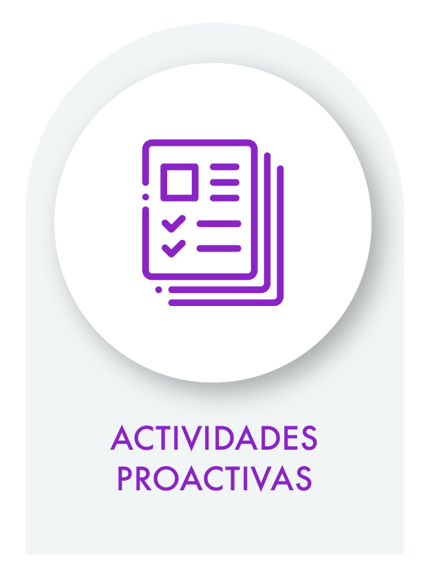 ACTIVIDADES PROACTIVAS